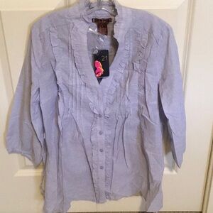 Forever 21 spring woven shirt